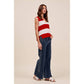 MID RISE FLARE BOTTOM DENIM JEANS WITH SIDE PEARL