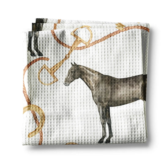 Horse & Rope Kitchen Towel