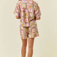 PAISLEY BUTTON TOP