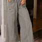 Striped Wide Leg britches
