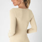 Long Sleeve Crew Neck Top