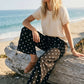 Scuba Polka Dot Wide Leg Pants