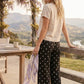 Scuba Polka Dot Wide Leg Pants