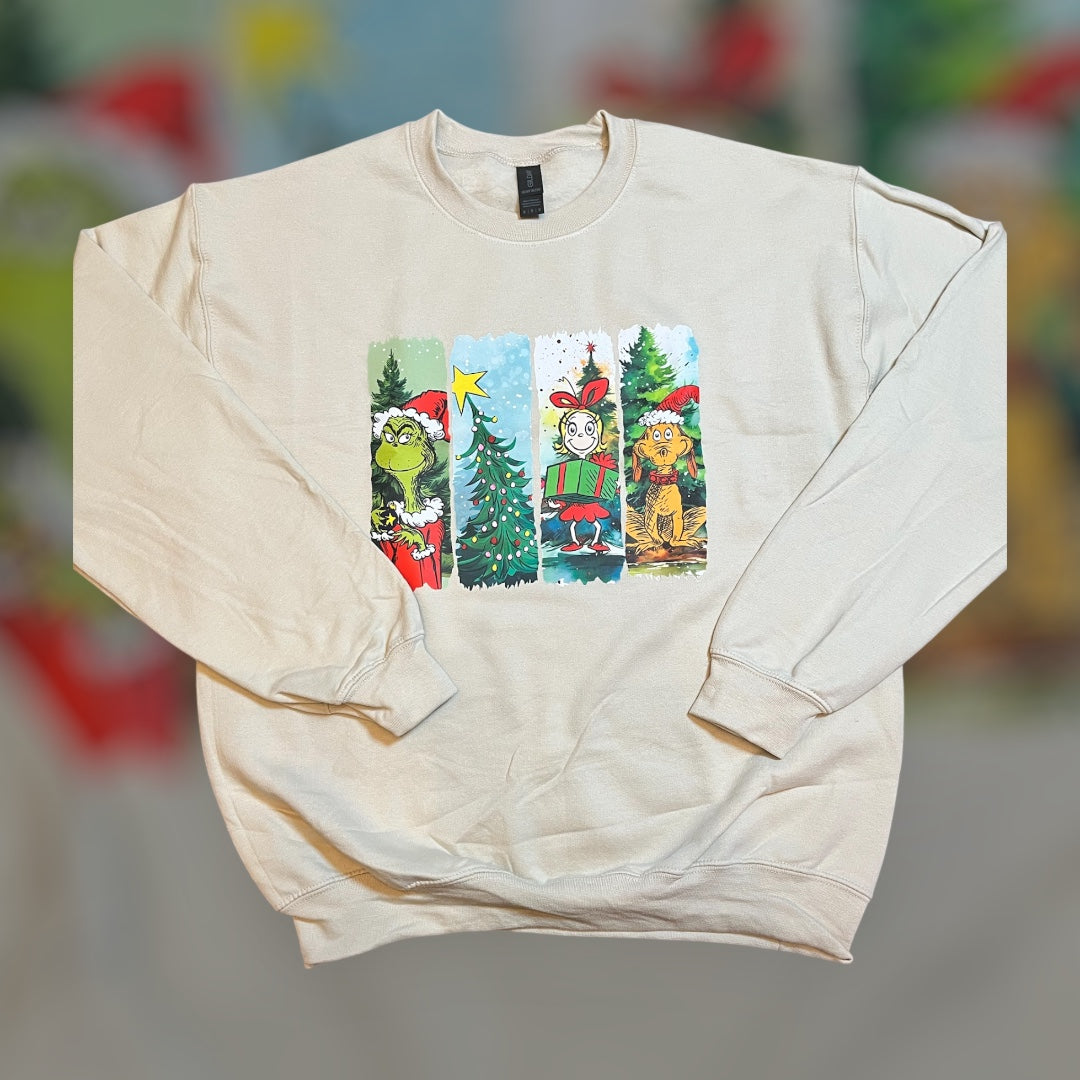 Whoville Christmas town sweatshirt