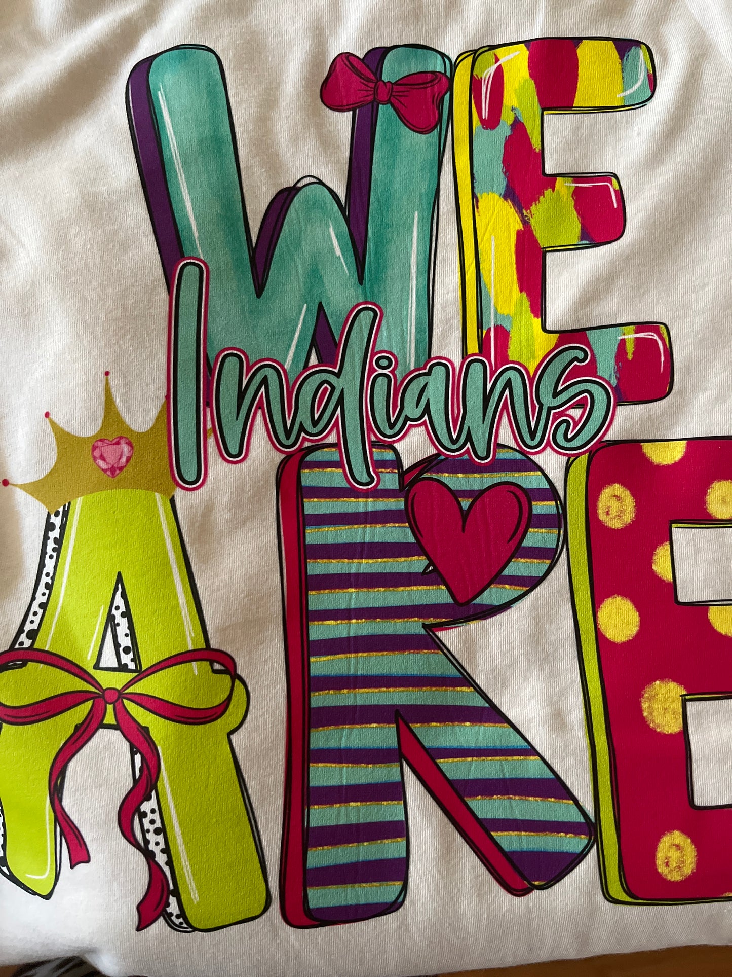 We are the Indians T shirt