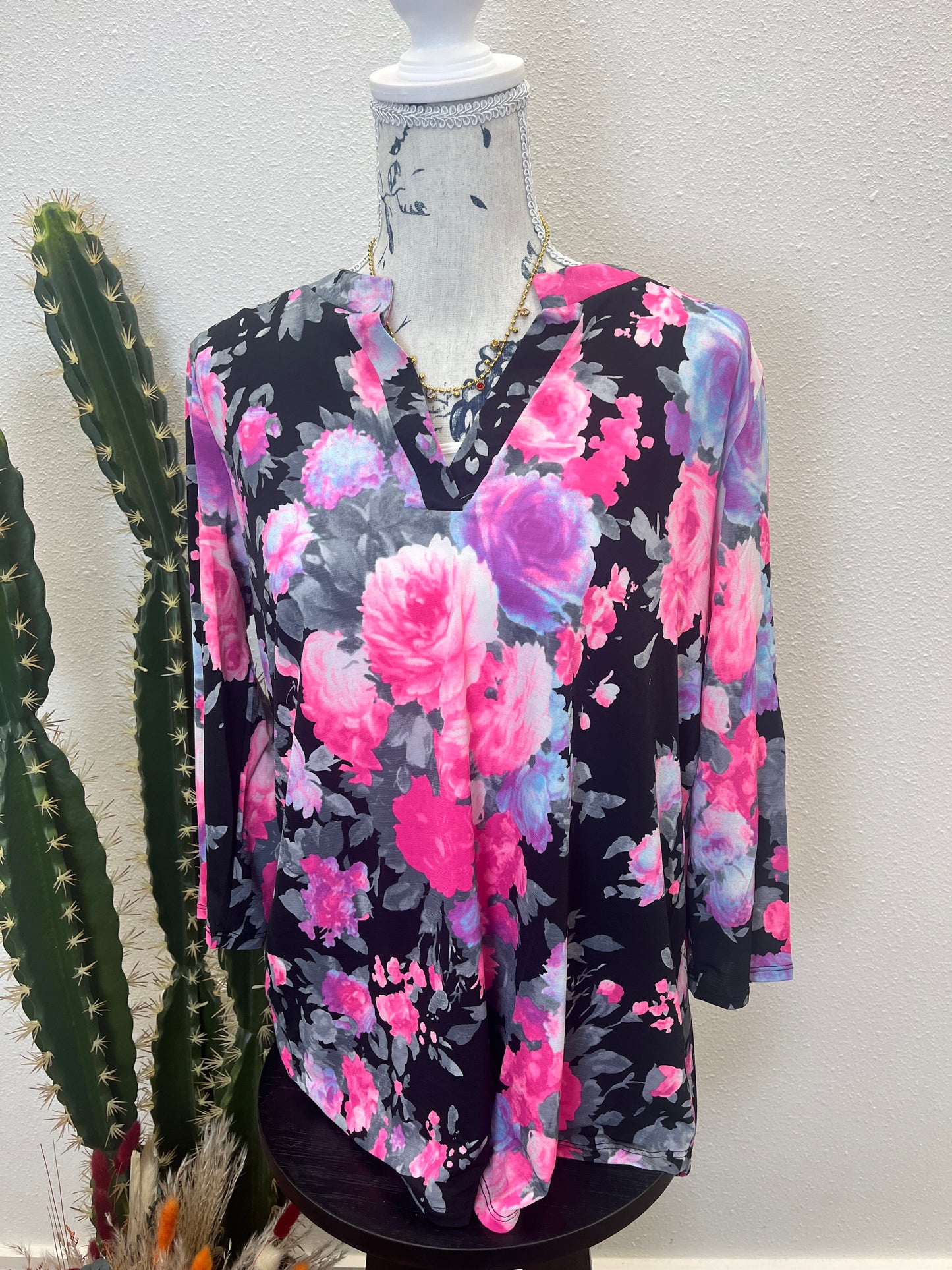 Painted Petals Blouse