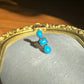 Three Stone Turquoise S/S Ring