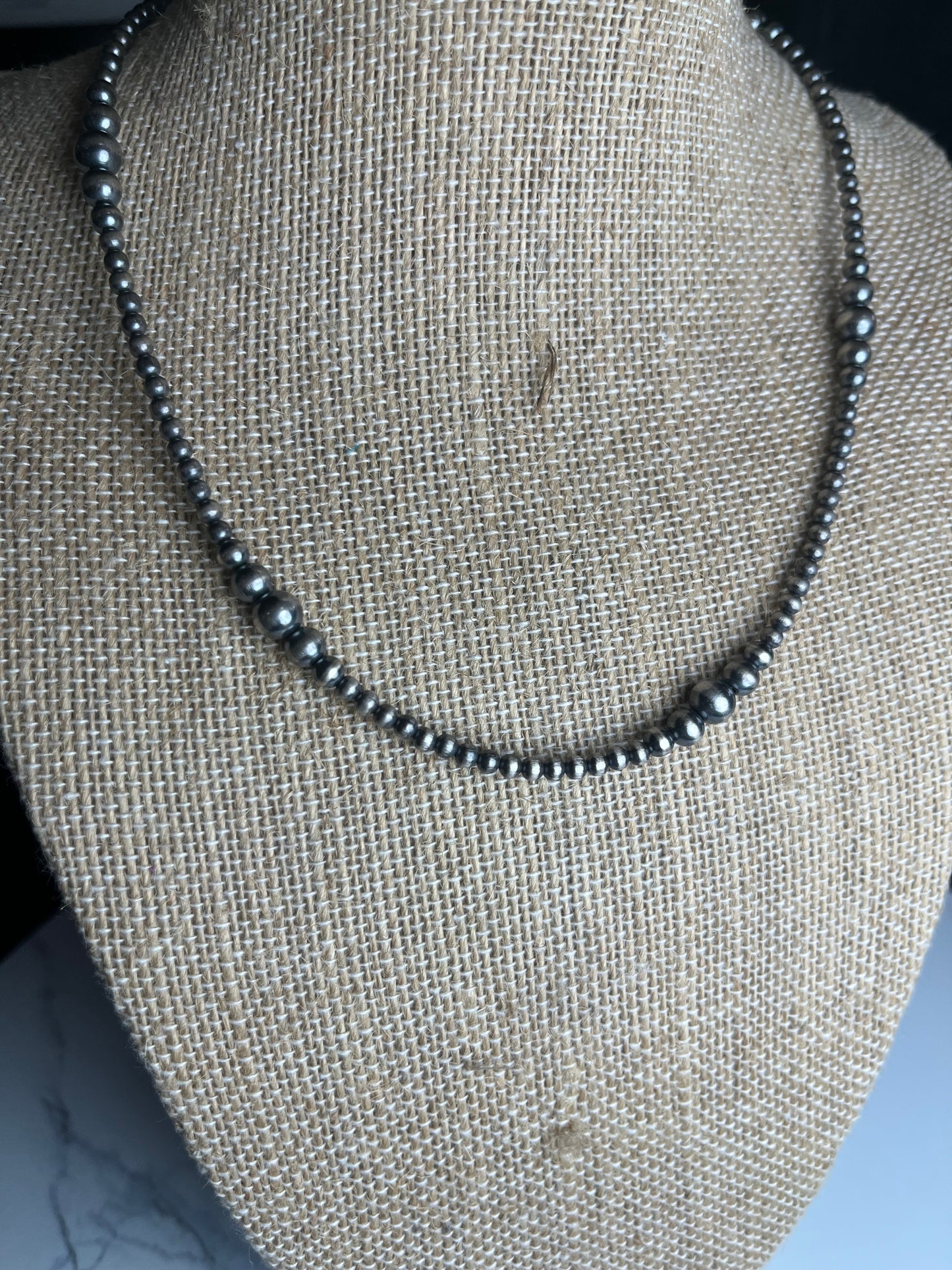 16” Navajo Pearl Necklace