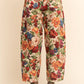 FLOWER MESH CARGO JOGGERS