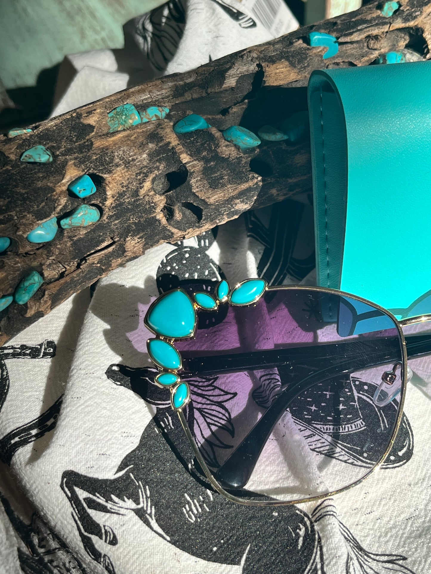 Bougie Sunglasses Turquoise