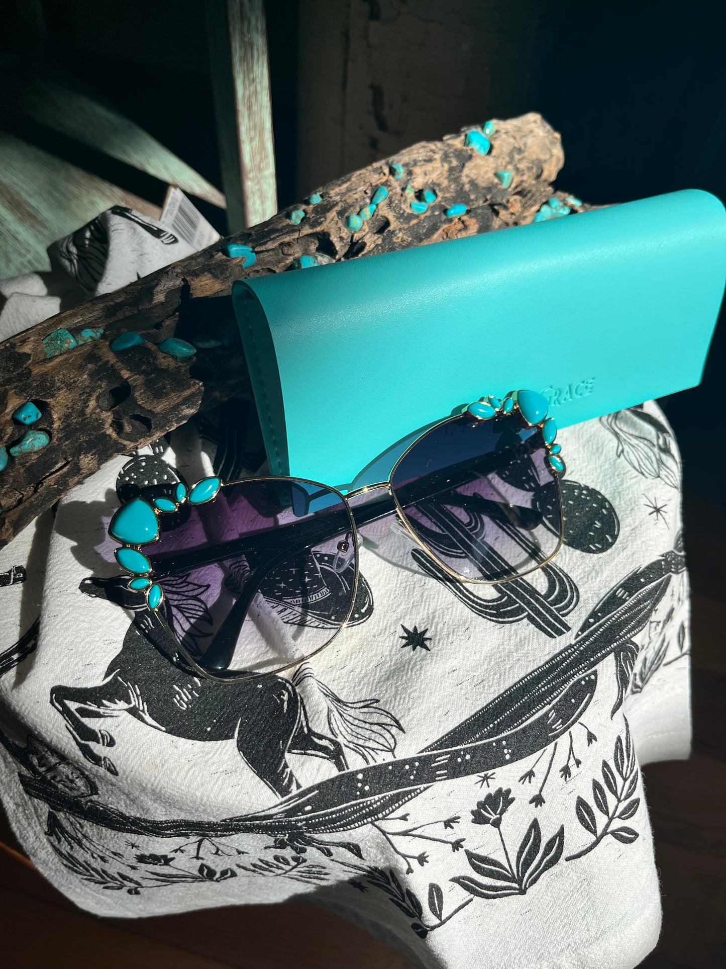 Bougie Sunglasses Turquoise