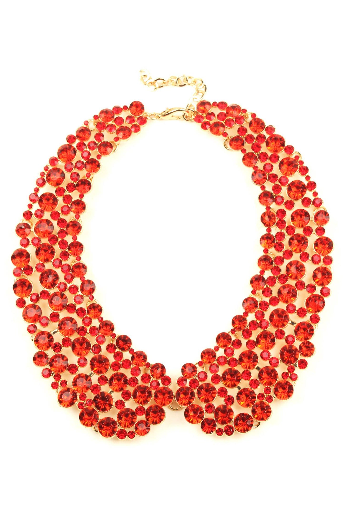 Clear RhinestoneCollar Necklace