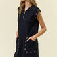 GROMMET DETAIL Dress
