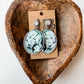 Western Queen Dolly Printed Dangle Earrings