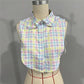 Dickey Collar With Colorful Lace