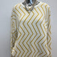 Ivory and mustard sweater