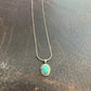 Turquoise stone necklace