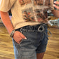 Pull on patch pocket shorts ￼