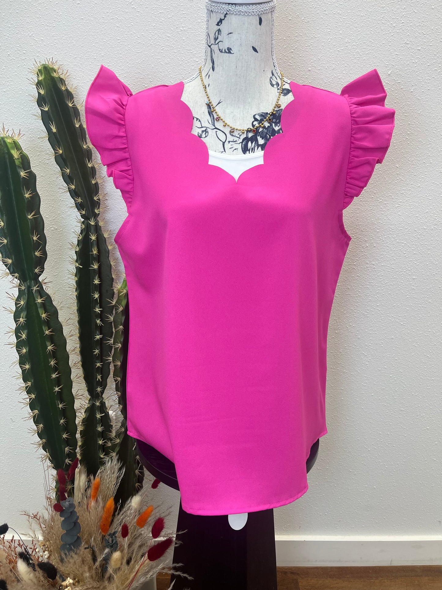 The Brightside Ruffle Top