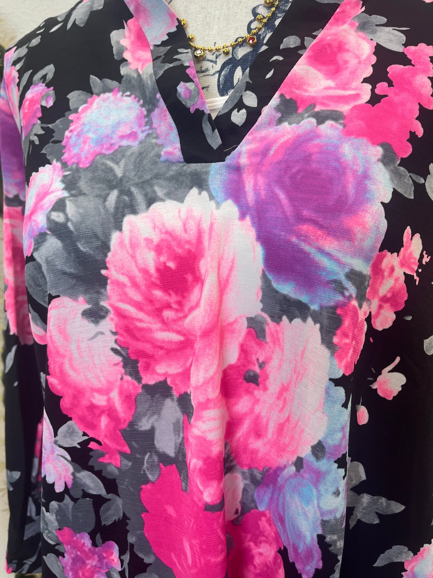 Painted Petals Blouse