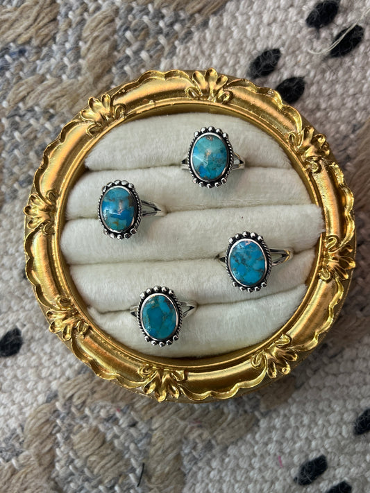 Turquoise Oval Ring