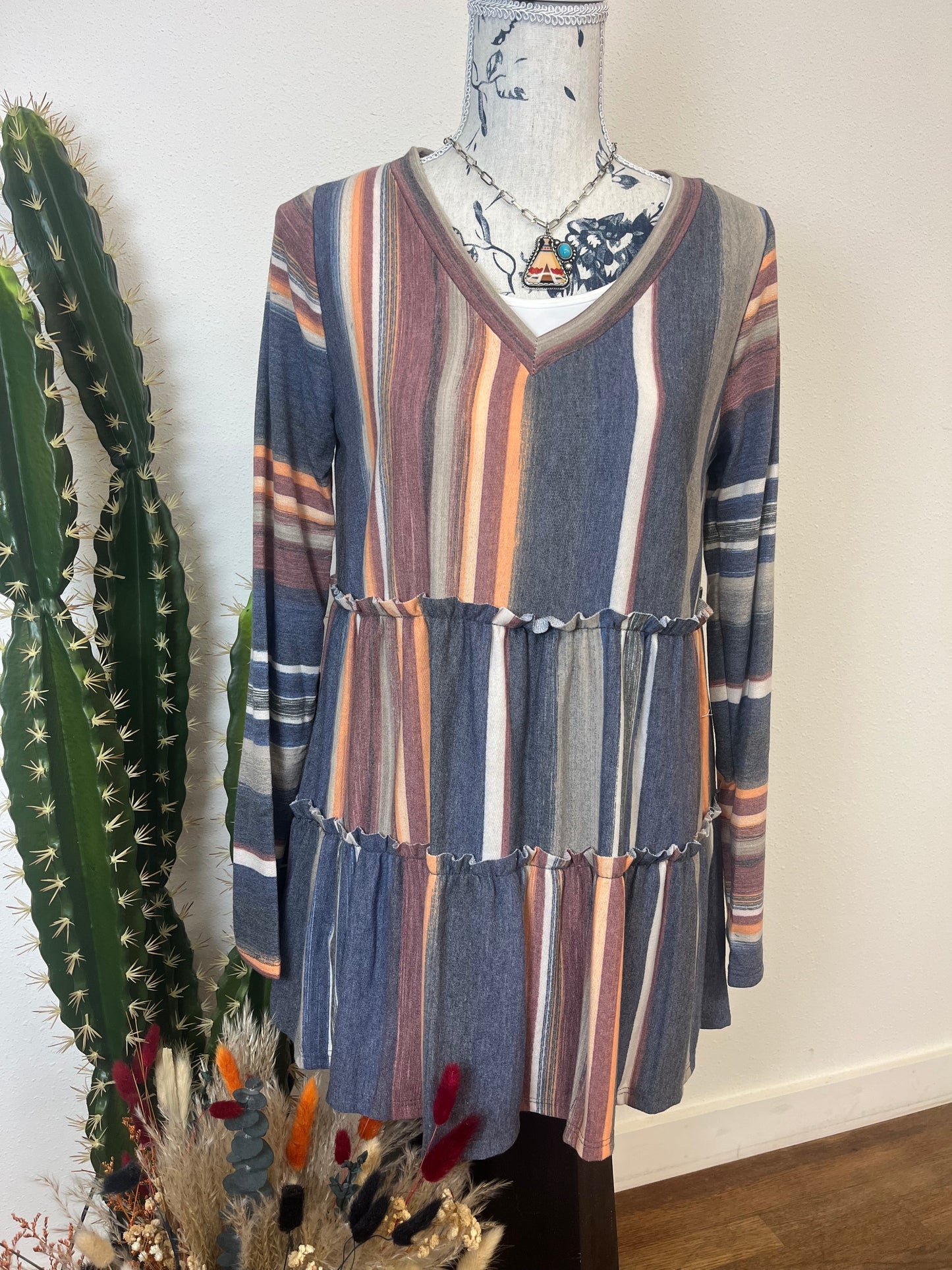 Rust & Sage Ranch Blouse