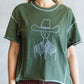 Stare down stitch Tee￼
