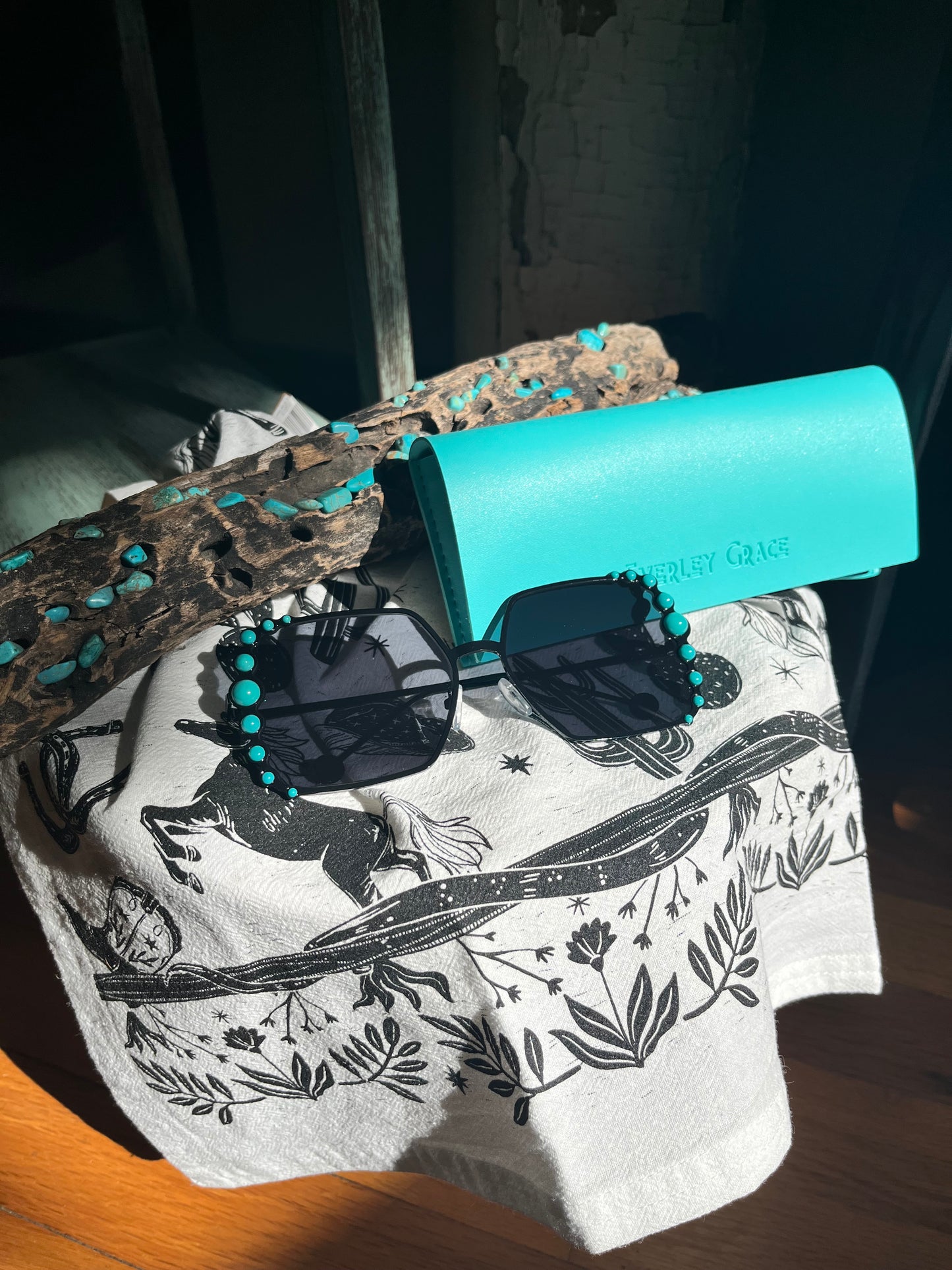 Bougie Sunglasses Turquoise