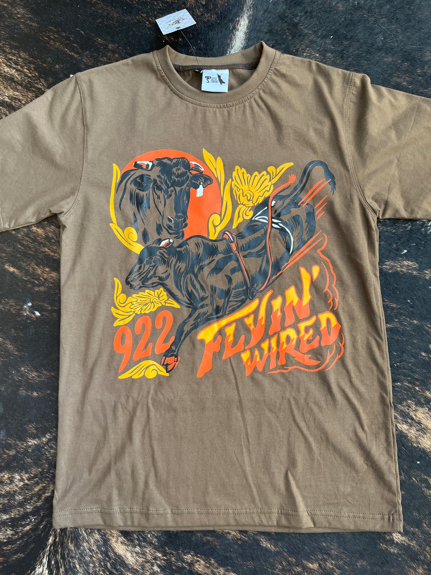 922 Flyingwire Bucking Bull shirt