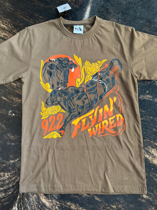 922 Flyingwire Bucking Bull shirt