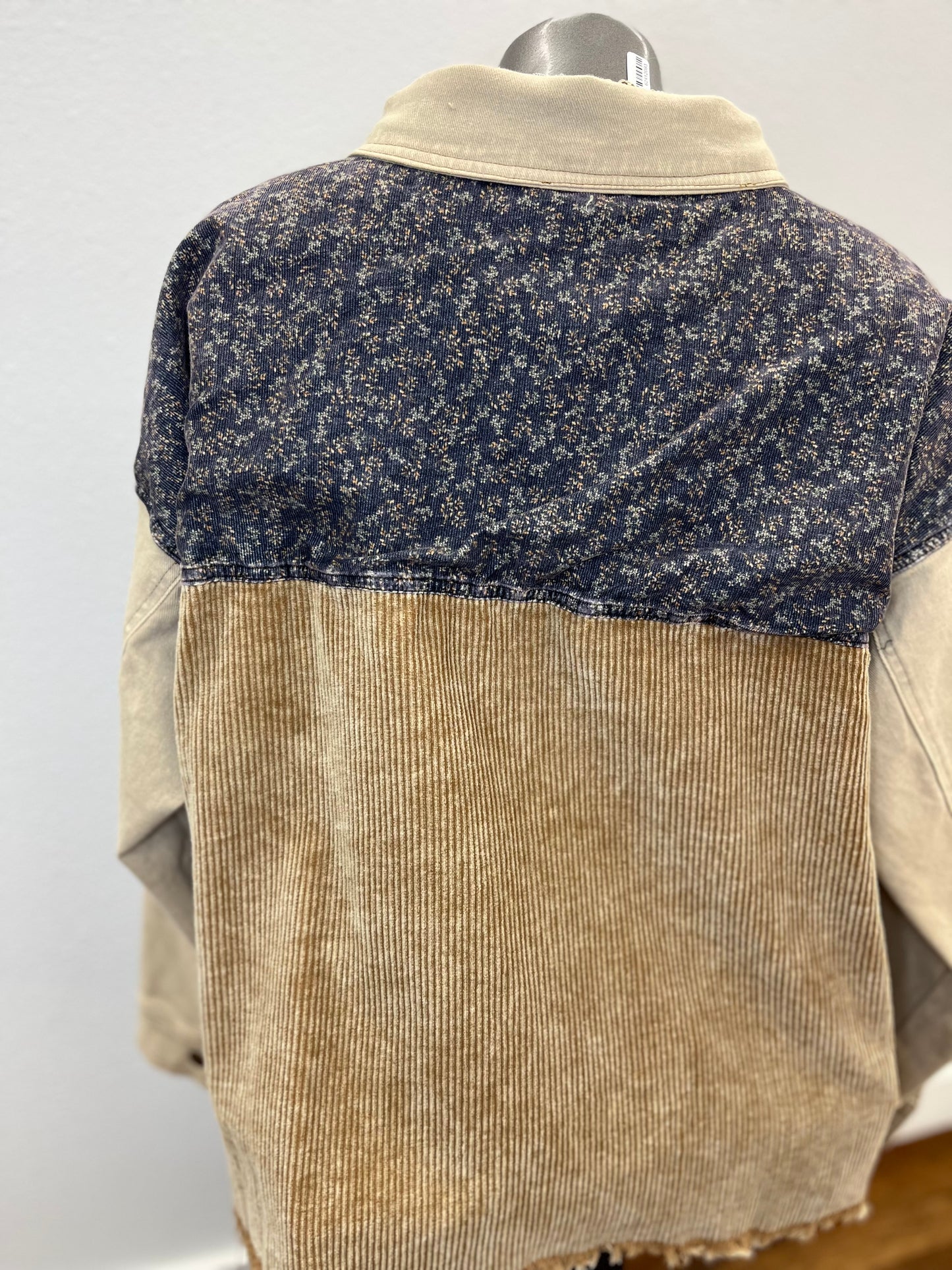 Corduroy mixed Jacket