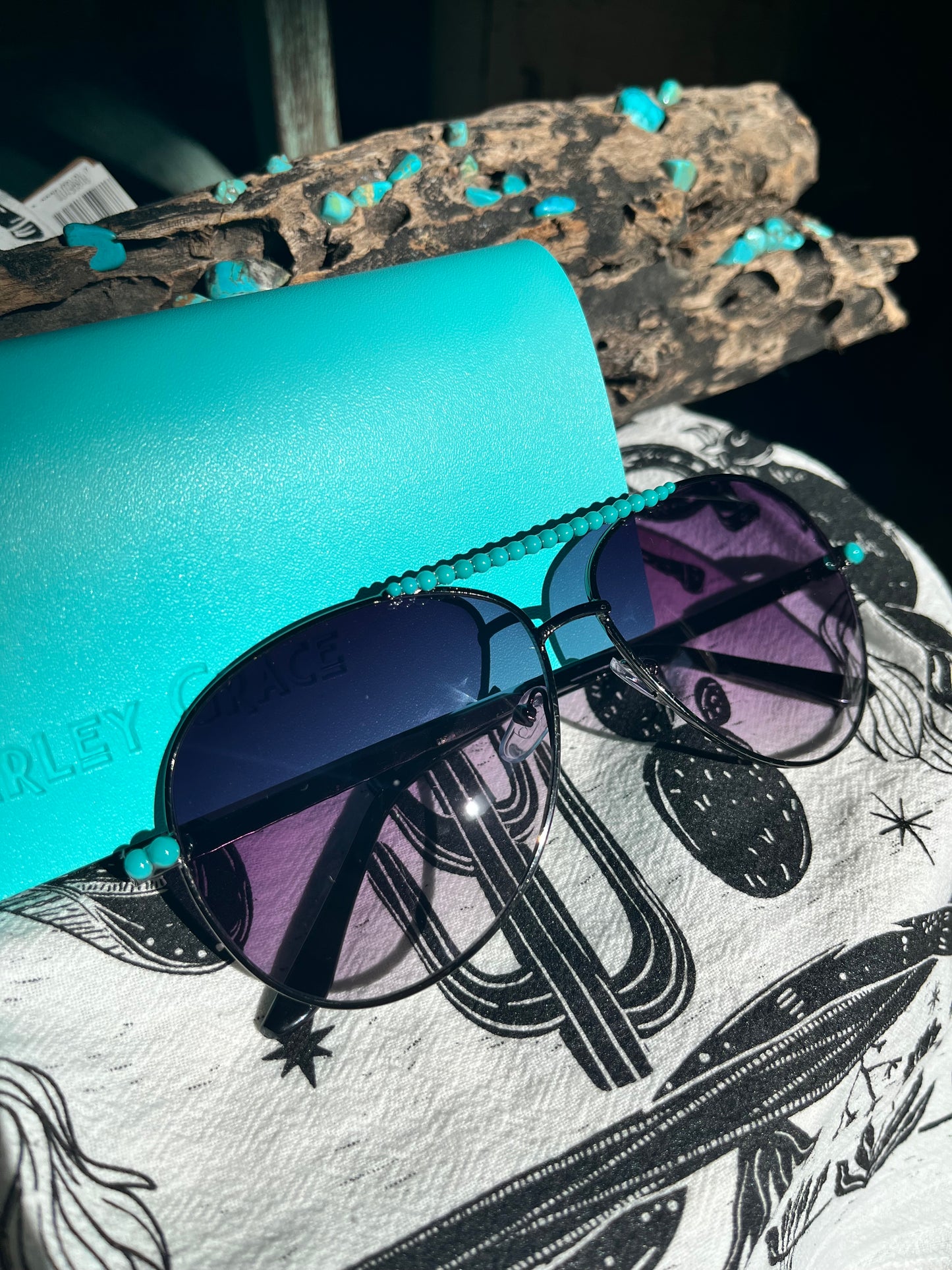 Bougie Sunglasses Turquoise