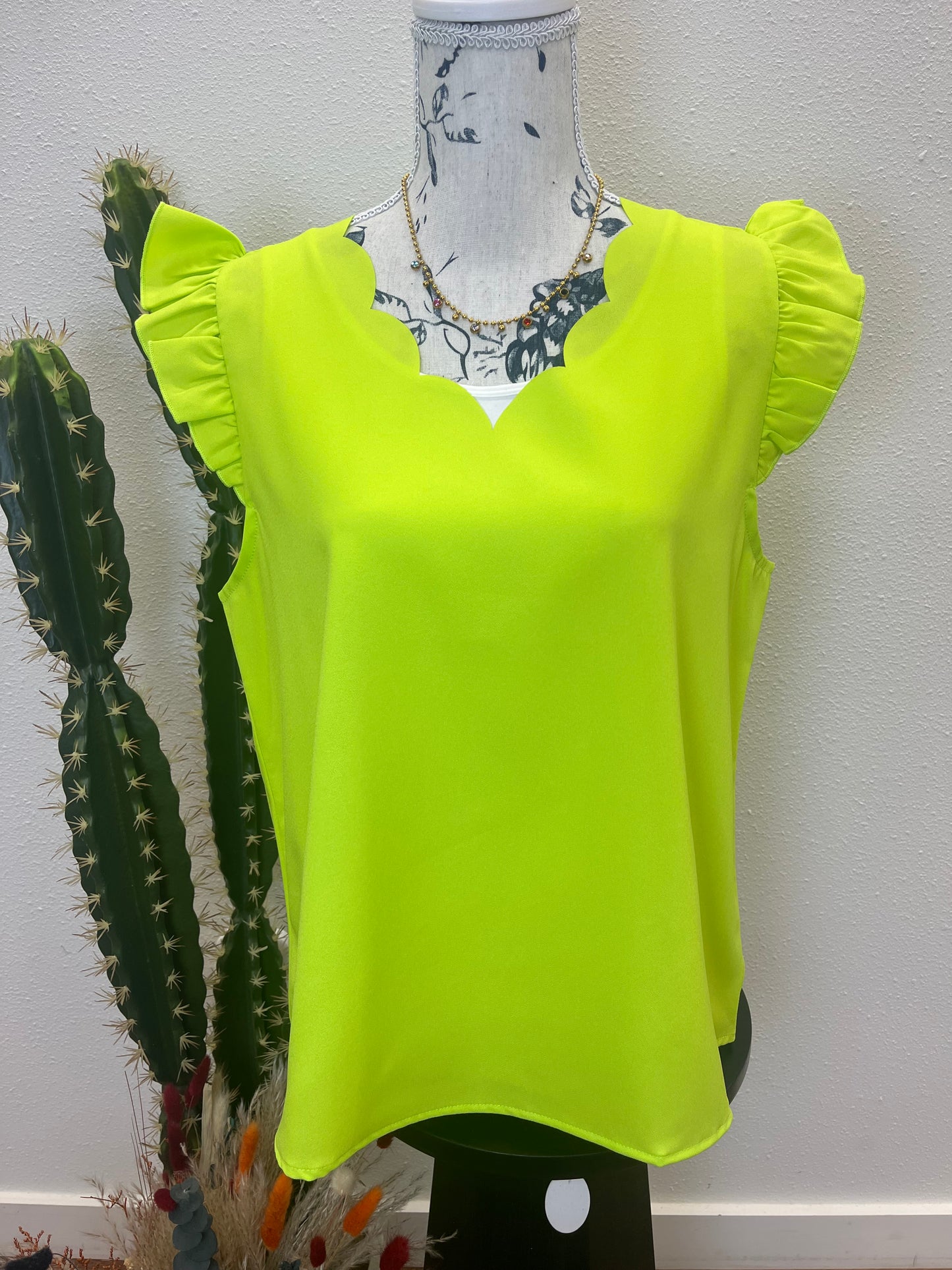 The Brightside Ruffle Top