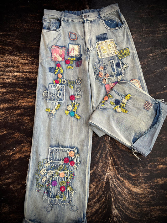 Stitched in Style Pants