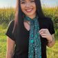 Cowgirl cluster tie top