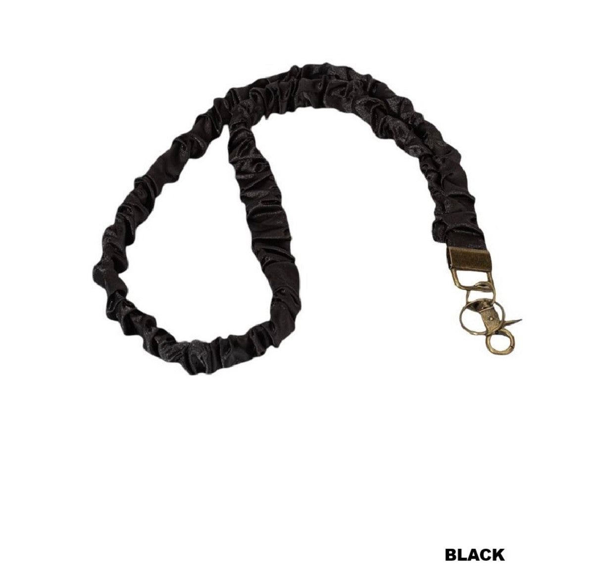 Scrunchie lanyards