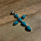 Turquoise Cross Pendant