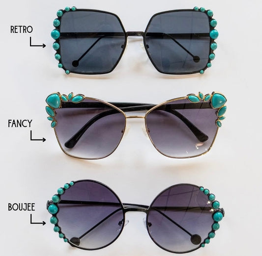 Bougie Sunglasses Turquoise