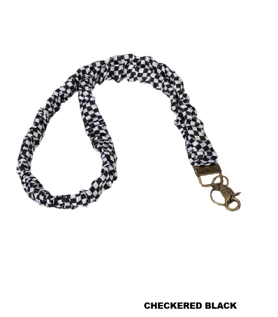 Scrunchie lanyards