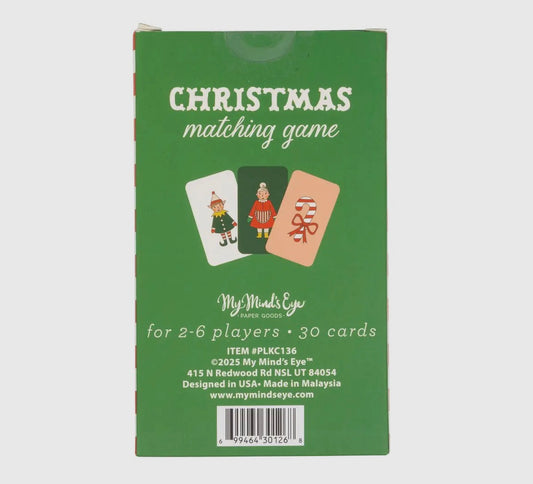 CHRISTMAS matching game