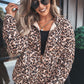 Cozy Cloud Jacket in Leopard