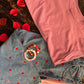 HEART EMBROIDERED BOYFRIEND JEANS