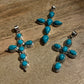 Turquoise Cross Pendant