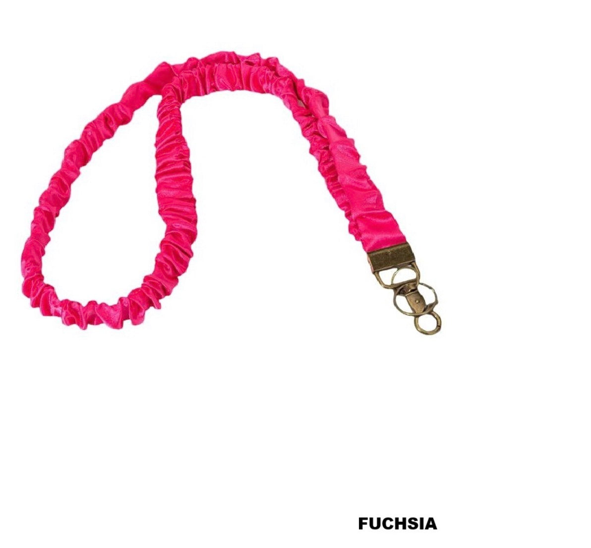 Scrunchie lanyards