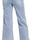 UTILITY POCKET PINTUCKED DENIM PANTS