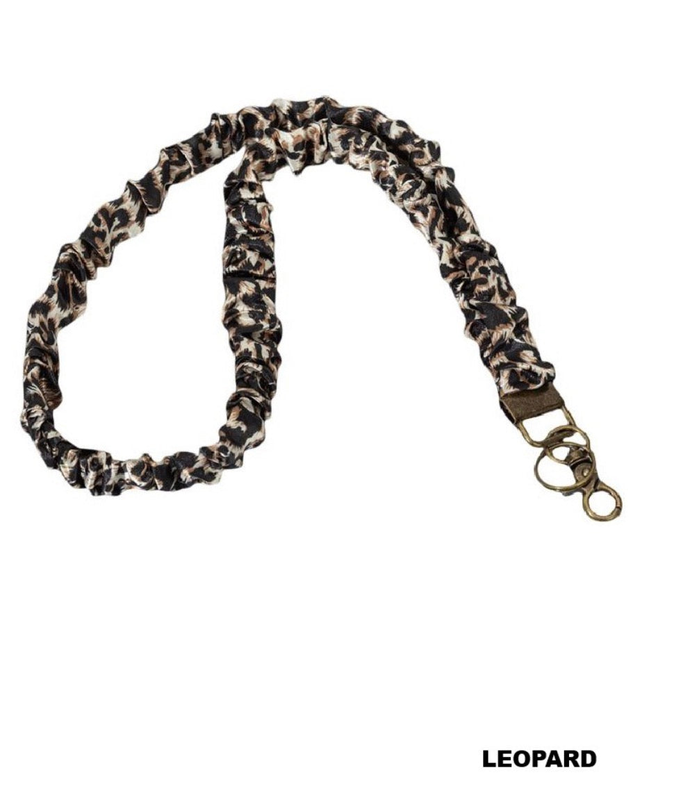 Scrunchie lanyards