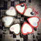 Heart filled Soy candles