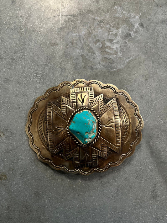 Turquoise Belt Buckle