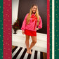 Velvet Hour Skort - Red