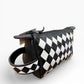 Checkered leather Toiletry